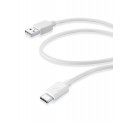 Câble usb, usb-a à usb-c 60cm, blanc