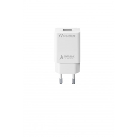 Travel charger usb, 15W Samsung adaptive, white
