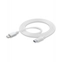 Usb cable, usb-c to Apple lightning 1,2m, white