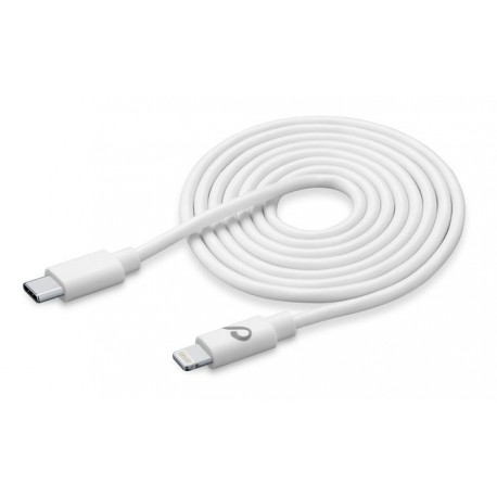 C&acirc;ble usb, usb-c to Apple lightning 2m, blanc