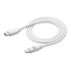 Usb cable, usb-c to Apple lightning 60cm, white