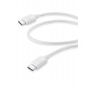 Câble data, usb-c à usb-c (60 cm), blanc