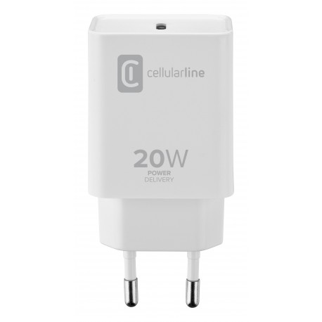 Chargeur secteur, 20W PD usb-c iPhone, blanc