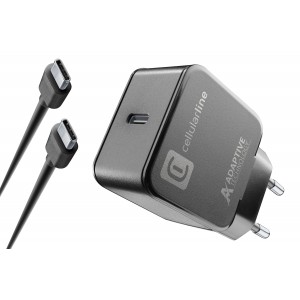Reislader kit, 15W usb-c to usb-c Samsung, zwart