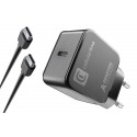 Reislader kit, 15W usb-c to usb-c Samsung, zwart