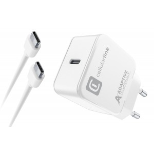 Reislader kit, 15W usb-c to usb-c Samsung, wit