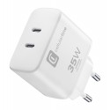 Travel charger, Apple 35W, 2x USB-C PD, white