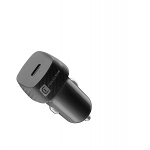 Chargeur voiture, USB-C 20w, noir