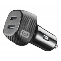 Chargeur voiture Duo 2x 20W USB-C PD, noir