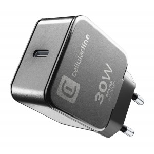 Reislader USB-C 30W, zwart