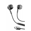 Capsule, in-ear HPH câblée USB-C, noir