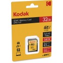 Kodak carte mémoire SD 32GB UHS-I U1 V10 Premium