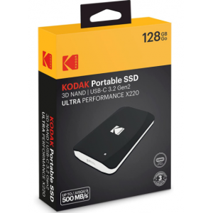 Kodak Draagbare SSD 3.2Gen2 X220 128GB