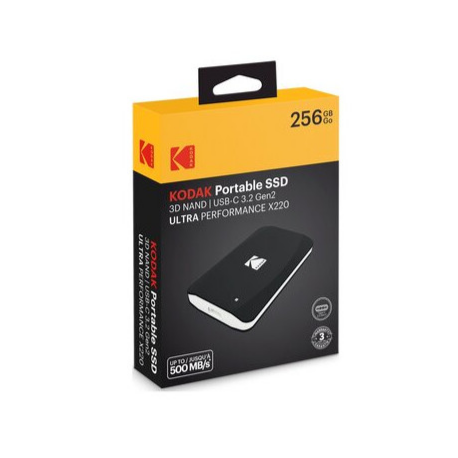 Kodak Draagbare SSD 3.2Gen2 X220 256GB
