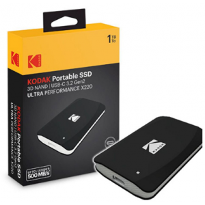 Kodak disque dur SSD portable 3.2Gen2 X220 1TB