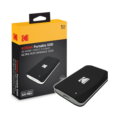Kodak Draagbare SSD 3.2Gen2 X220 1TB