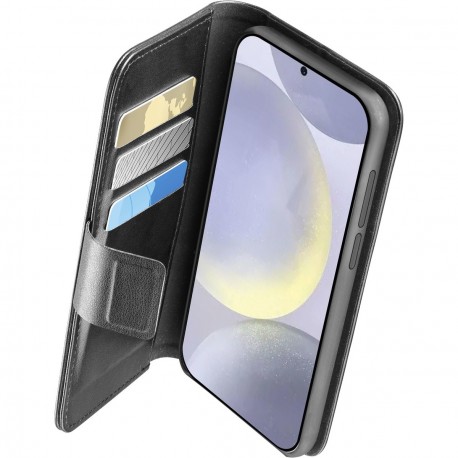 Samsung Galaxy S25 Plus, housse Book Agenda, noir