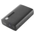 Draagbare lader Elite, 20000mAh, USB-C input 18W, USB-C output 20W PD, USB-A, zwart