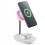 Mag Duo 2-in-1, Station de recharge sans fil Qi2 15W + 5W, blanc