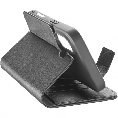 iPhone 17, housse Book Agenda, noir