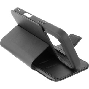 iPhone 17 Pro, housse Book Agenda, noir