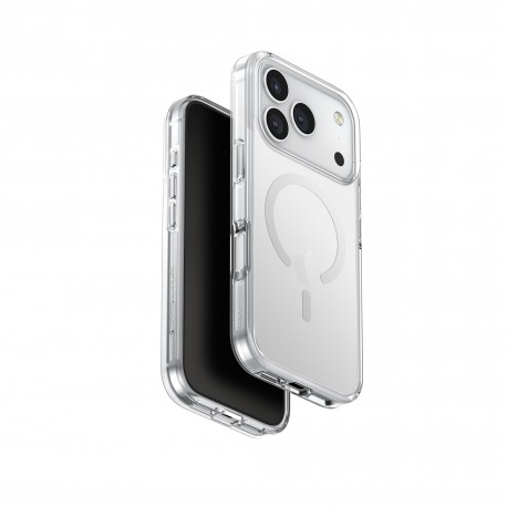 iPhone 17 Pro, case Clario MagSafe, transparent