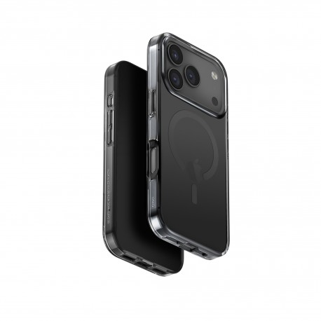 iPhone 17 Pro, housse Clario MagSafe, noir
