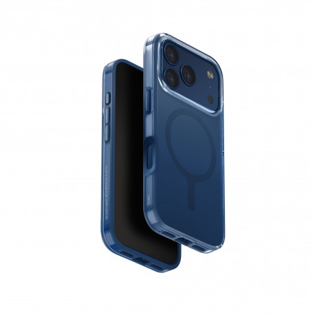 iPhone 17 Pro, hoesje Clario MagSafe, blauw