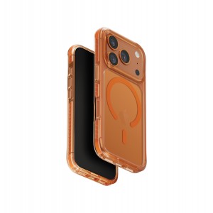 iPhone 17 Pro, case Combat MagSafe, orange