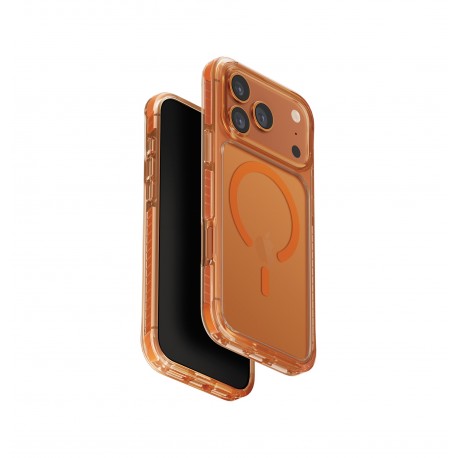 iPhone 17 Pro Max, housse Combat MagSafe, orange