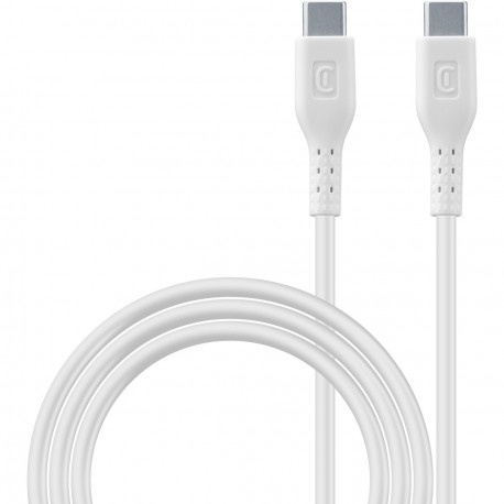 Data- en laadkabel 5A 100W USB-C naar USB-C 2m, wit