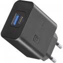 Charger Super Fast 45W, USB-A/USB-C, Samsung, black