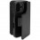 iPhone 16, housse cuir wallet amovible, noir
