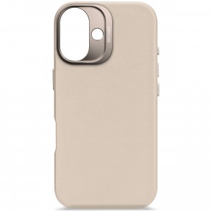 iPhone 16, leather case MagSafe, clay