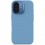 iPhone 16, housse silicone MagSafe, bleu clair