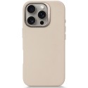iPhone 16 Pro, leather case MagSafe, clay