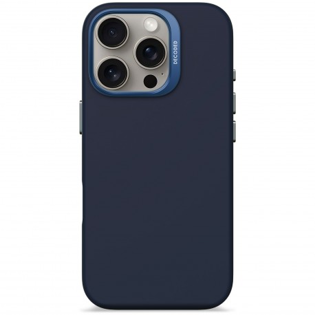 iPhone 16 Pro, silicone case MagSafe, dark blue