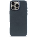 iPhone 16 Pro Max, leather case MagSafe, navy
