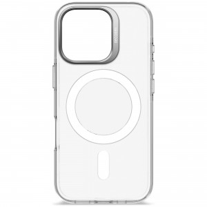 iPhone 16 Pro, recycled plastic hoesje MagSafe, transparant
