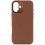 iPhone 16 Plus, leather case MagSafe, brown