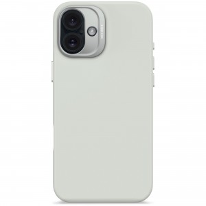 iPhone 16 Plus, housse silicone MagSafe, gris