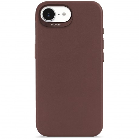iPhone 16E, housse cuir, marron