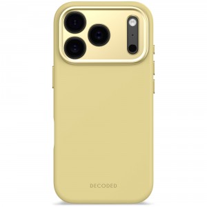 iPhone 17 Pro, Silicone hoesje MagSafe, geel