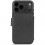 iPhone 17 Pro, Housse cuir wallet amovible MagSafe, noir