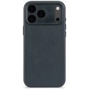 iPhone 17 Pro Max, Leather case MagSafe, blue
