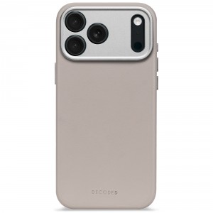 iPhone 17 Pro Max, Lederen hoesje MagSafe, beige