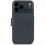 iPhone 17 Pro Max, Leather case wallet detacheable MagSafe, blue