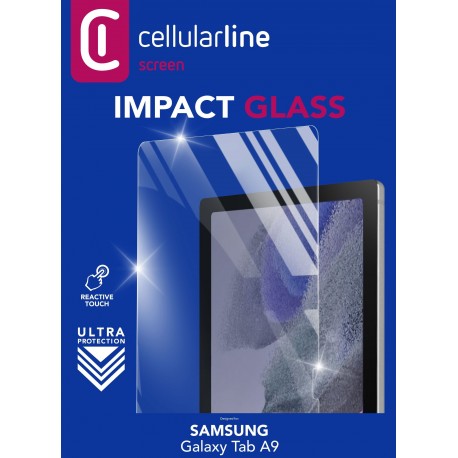Samsung Galaxy Tab A11+, protection d'&eacute;cran verre tremp&eacute;, transparent