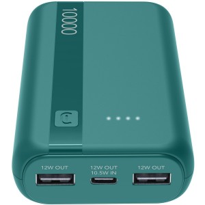 Draagbare lader Essential 10000mAh, 2x USB-A, 1x USB-C, blauw