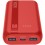 Chargeur portable Essential 10000mAh, 2x USB-A, 1x USB-C, rood